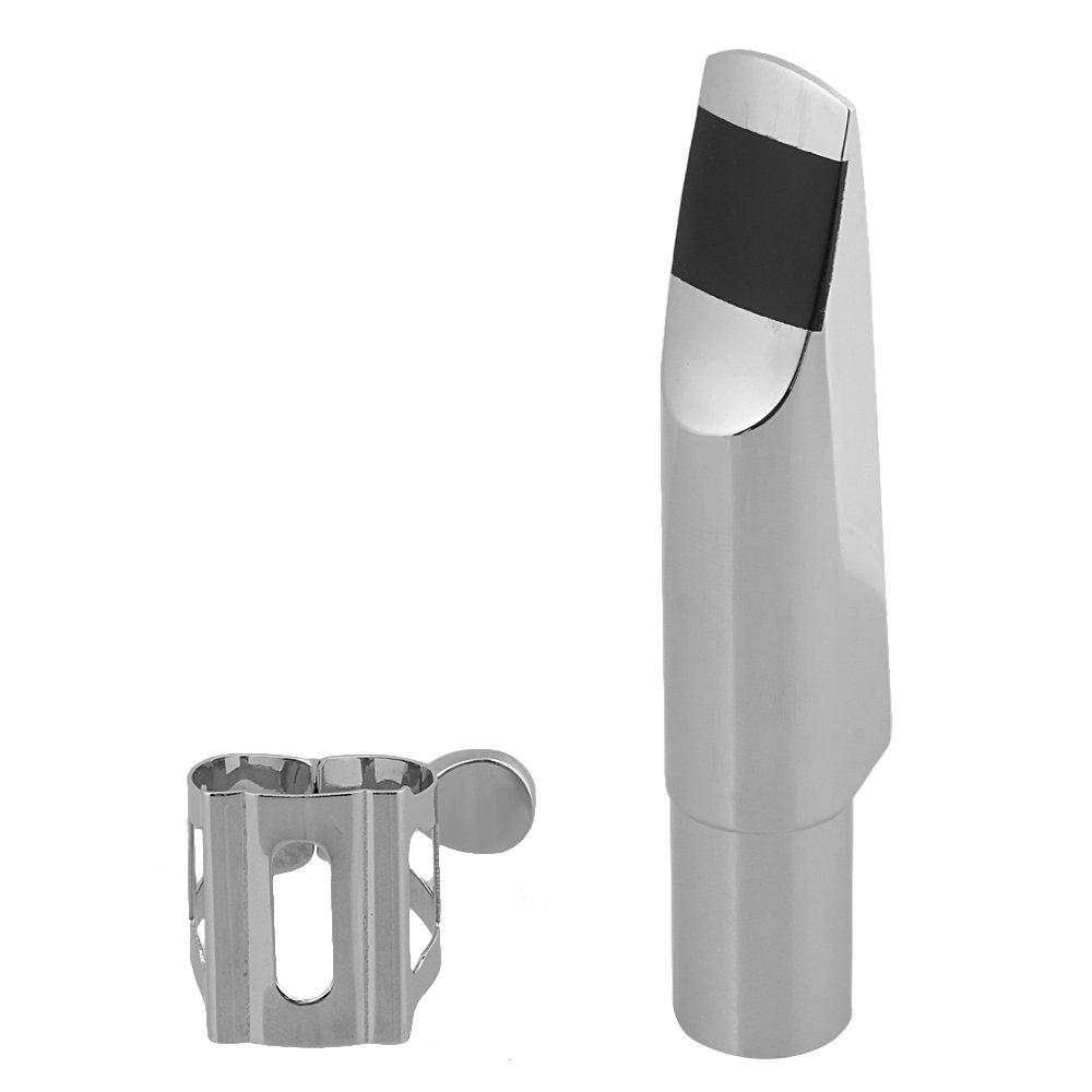 Yibuy Tenor Sax Mouthpiece Silver 6#