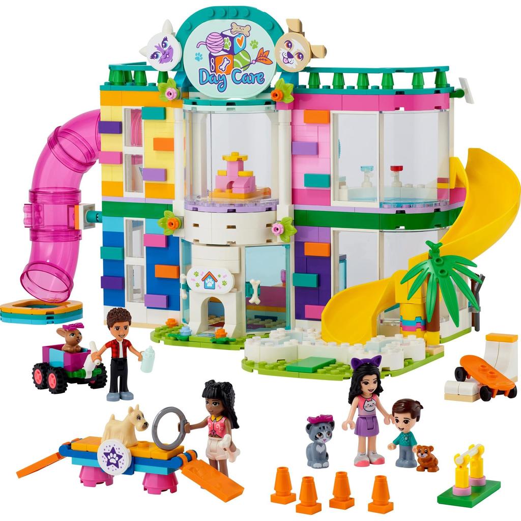 LEGO Friends Heartlake City Pet Daycare Center 41718, Toy, Building Blocks, Gift, Doll, Animal, Girls, Ages 7 and Up