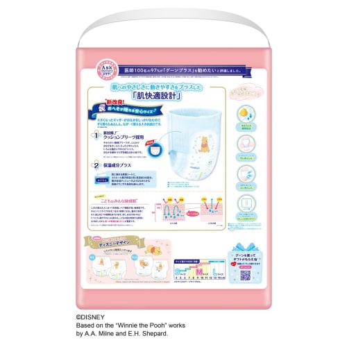 [Pants M Size] Goon Plus Skin Comfort Design (6~12kg) 162 Sheets (54 Sheets X 3) Unisex Case Sales <Disney Design>