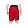 Jordan SS22 Logo Print Stripe Casual Sport Shorts Kids Bottoms Fitness-Red DR8097-687