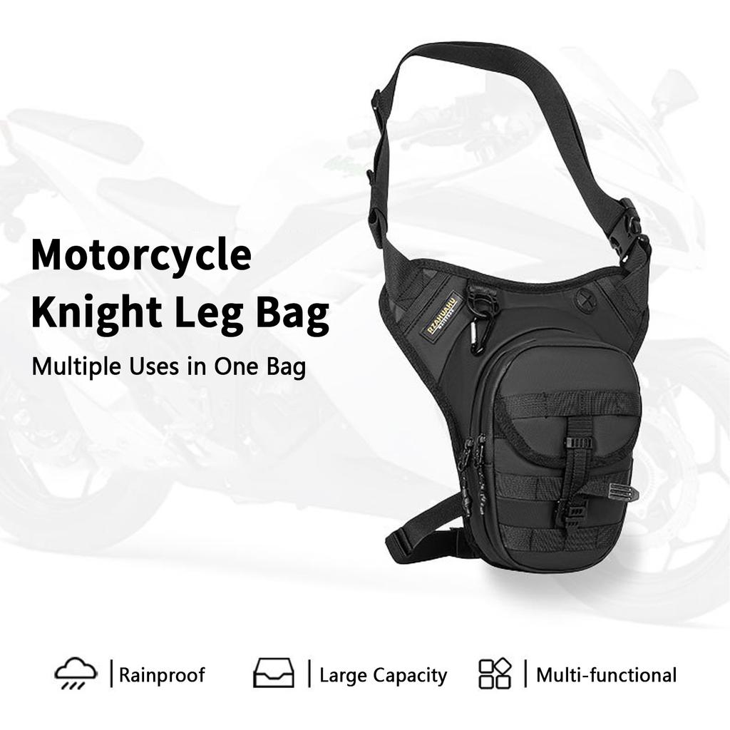 Motorcycle Leg Bag Waist Pack Rainproof Crossbody Bag Men Women Expandable Capacit Multifunctional f