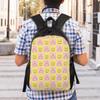 S-Sponges Anime Bobes Backpack for Men Women Waterproof School College Cartoon Bag Print Bookbags