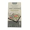 Snake Folding Ladder Game Portable Board Game Chess Game Ideal Game For Family Gatherings Gift Present For Kids Adults Children's Birthday Gift