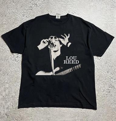 Rare Lou Reed Singer Retro Classic Black All Size Unisex Shirt Unisex T-Shirt