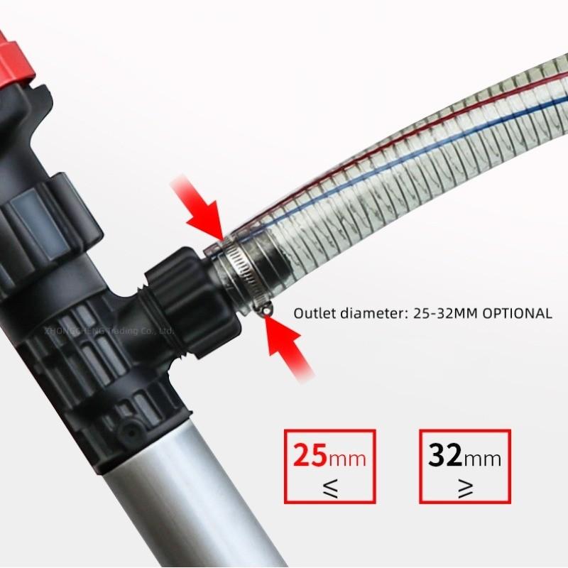 220V Portable Electric Hand Barrel Pump 880W Six-speed Vertical Oil Pump Industrial-grade Diesel Oil Drum Electric Pump