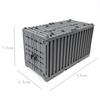 Military Barracks Wharf Cargo Container MOC  Building Block Set Transport Ship Scene Assemble Block Bricks Toys  Playsets Compatible With