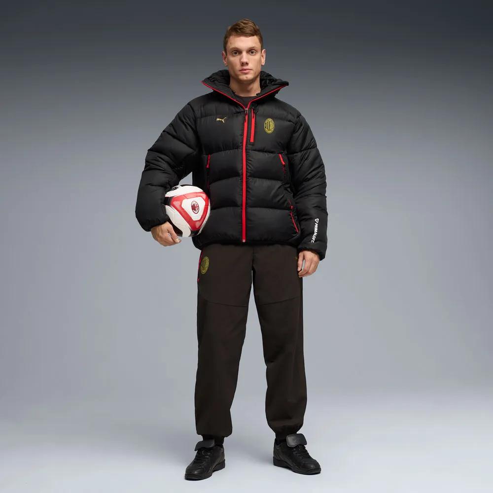 PUMA Ac Milan Tech Primaloft Jacket 100% recycled polyester Black