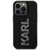 Karl Lagerfeld Klhcp15L3Dmbkck Iphone 15 Pro 6.1 Czarny/Black Hardcase 3D Rubber Glitter Logo