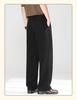 [Lyocell&Linen] Men's Casual Pants Spring New Solid Color Straight Tube Breathable Sweating Commuter Pants