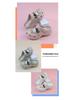 Summer Kids' Closed-Toe Perforated Slippers: Soft, Lightweight, Detachable Sole for Indoor & Outdoor Use