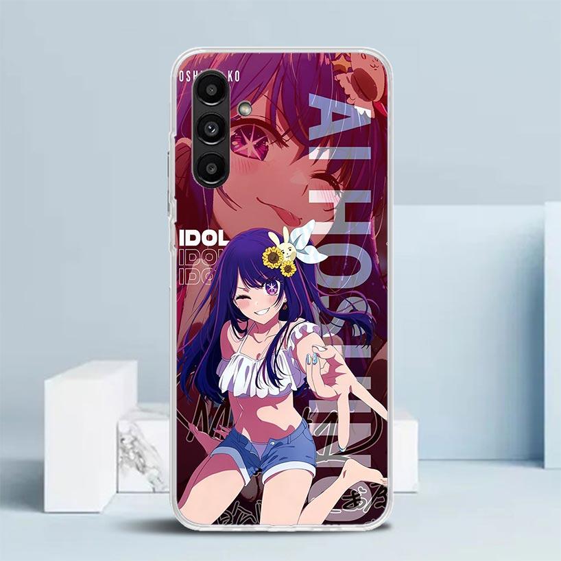 

Япония Аниме Oshi No Ko Чехол для телефона для Samsung Galaxy A17 A37 A57 A16 A15 A14 A13 A56 A55 A54 A53 A36 A35 A34 A33 A26 A25 A24 A23 Samsung A16