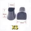 1pair New High Heel Protector Covers for Women Black Transparent Invisible Non-slip Wearable Heel Cover Shockproof Accessories