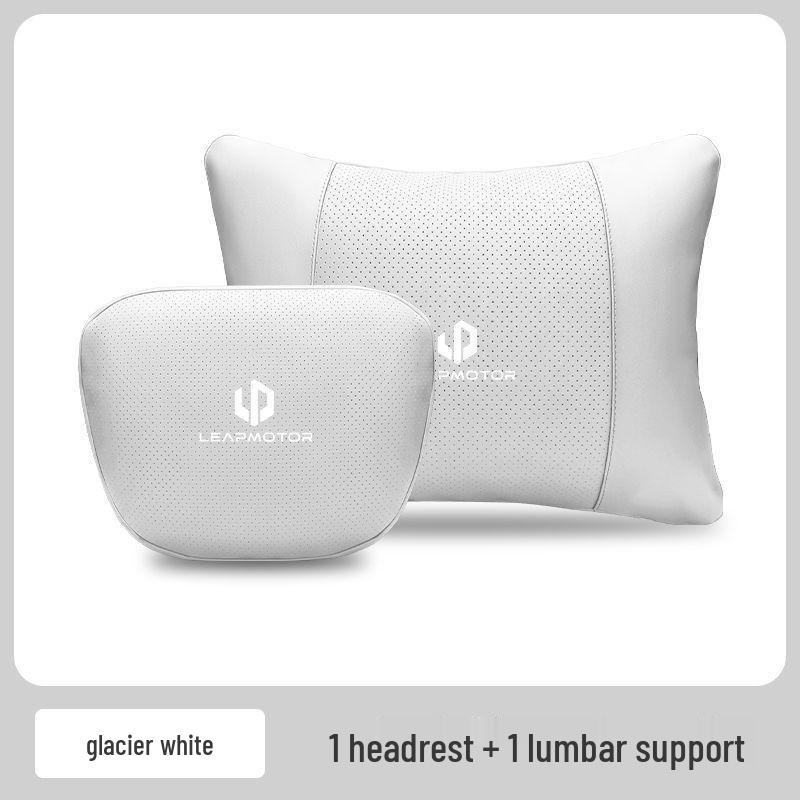 Suporte Lombar para Bancos de Carro Leapmotor T03/C11/C01/C16/C10 - Conforto de Alta Qualidade e Proteção da Cintura Encosto de Cabeça