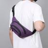 Marsupio da vita unisex Uomo Pacco da petto Impermeabile Borsa sportiva da esterno Pochette Borsa da vita Marsupio Crossbody Borsa a banana
