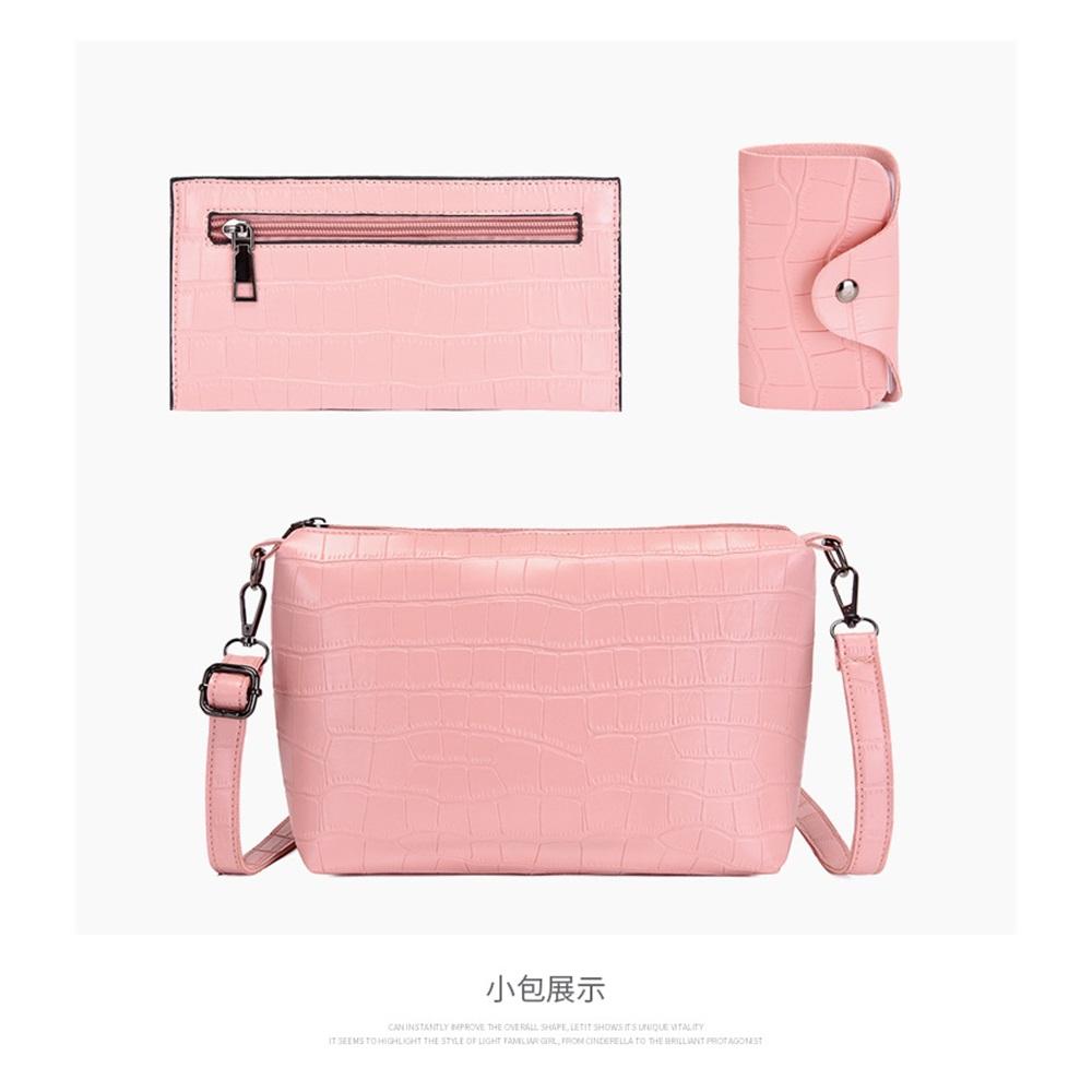  Four-piece Set Of Large-capacity One-shoulder Cross-body Portable Bucket Bag