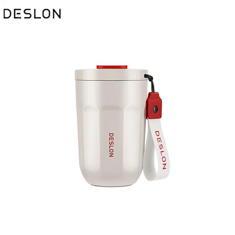 DESLON Mercury 304 Stainless Steel 400ml Insulated Coffee Cup