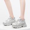 Hot Diamond Daddy Shoes Women's 2025 New Summer Breathable Mesh Height Increasing Running Shoes Casual Sneakers