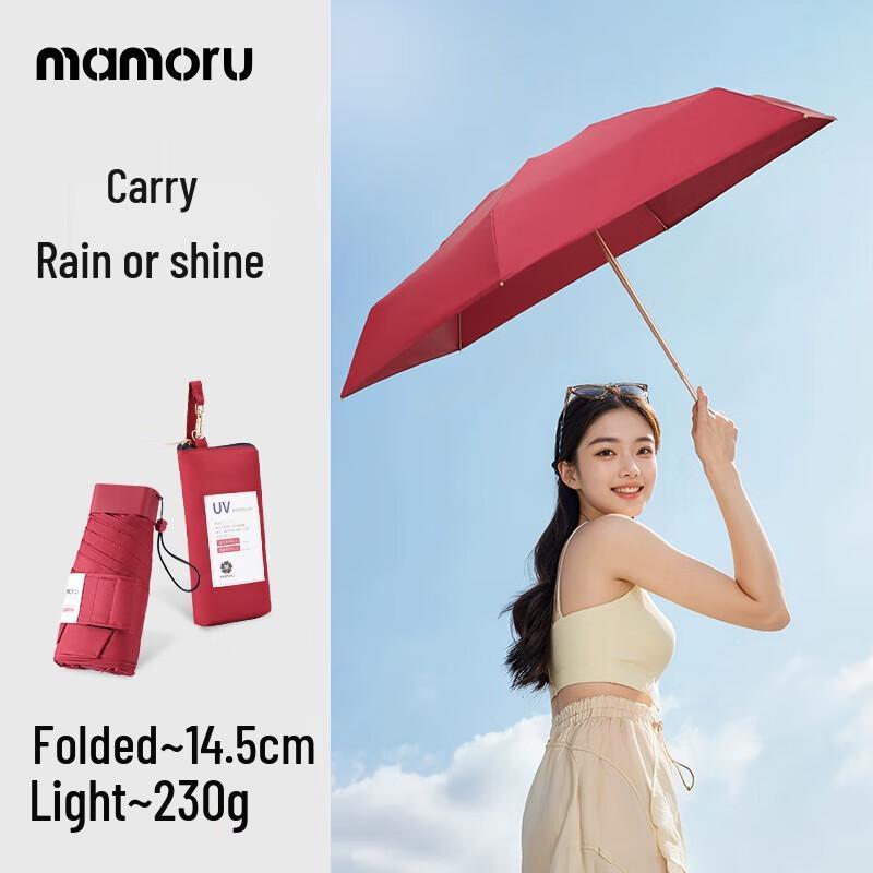 UV Protection Six-Fold Sun and Rain Umbrella