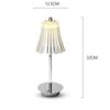 Acrylic Bedside Lamp Rechargeable Touch Control Nightstand Lamps Adjustable Dimmable Cordless for Home Furnishing Decoration