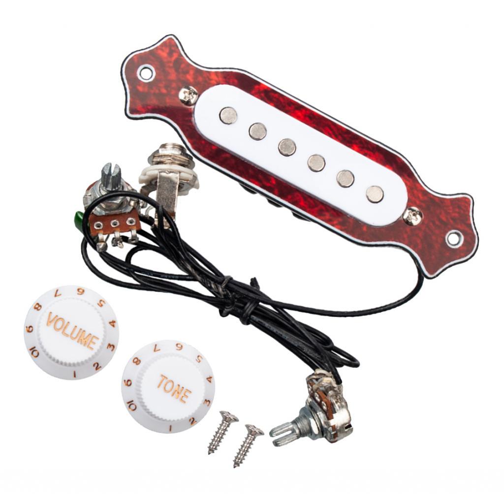 Buy 6 String Acoustic Guitar Soundhole Pickup with Volume