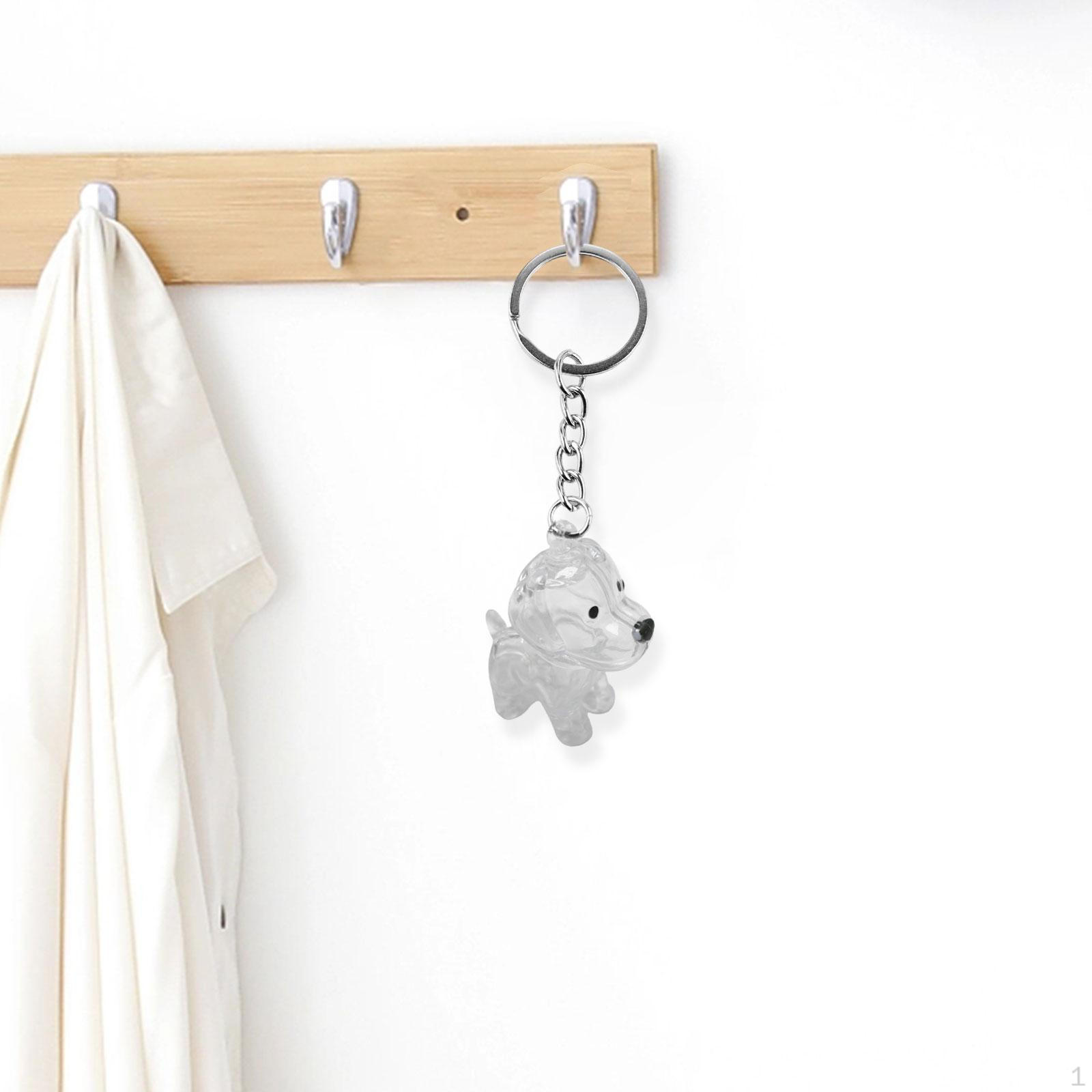 

Dog Keychain with Container for Collecting Pet Hair Golden Retriever