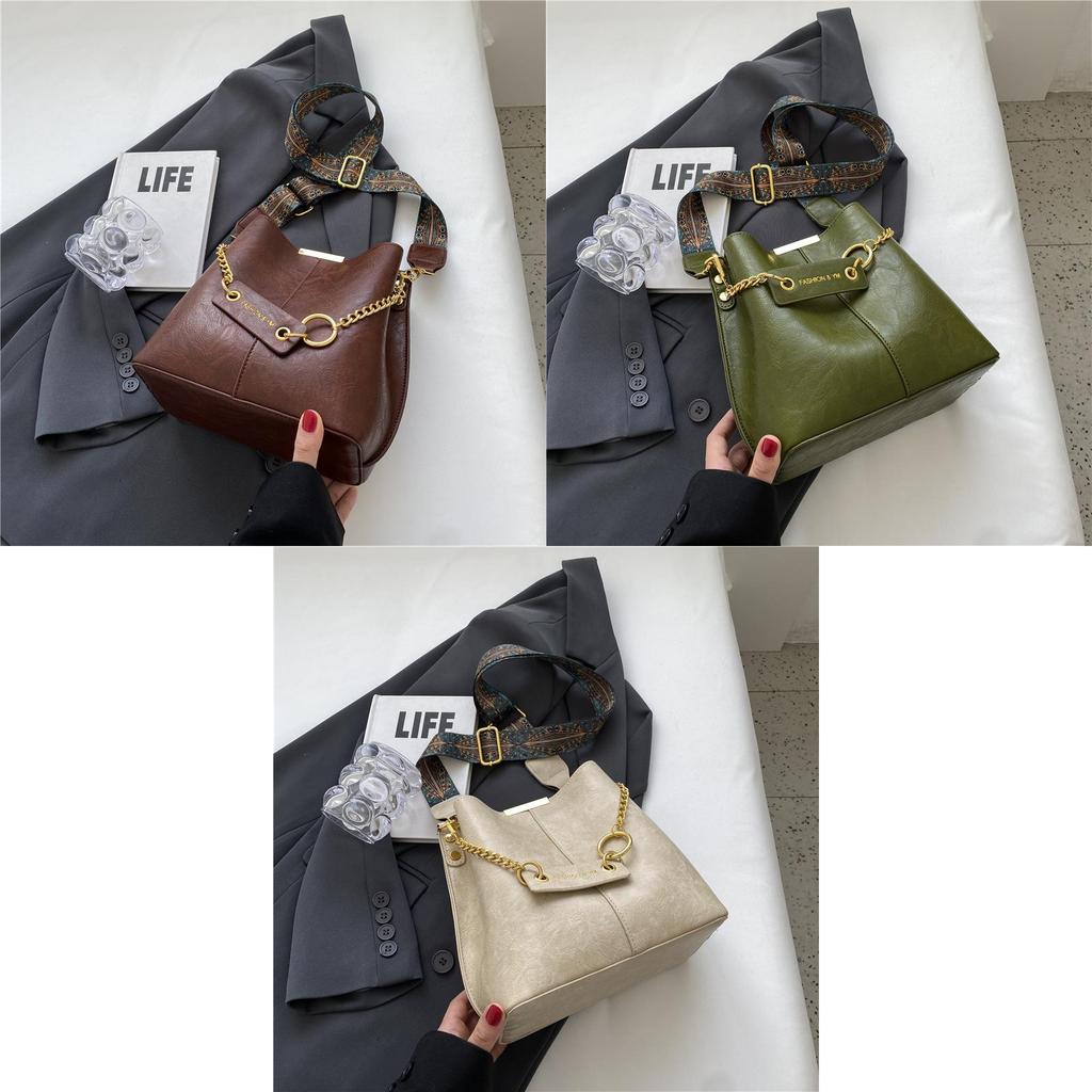Stylish High-quality Large Capacity Women's Bag 2023 New Fashion Shoulder Crossbody Bucket Bag