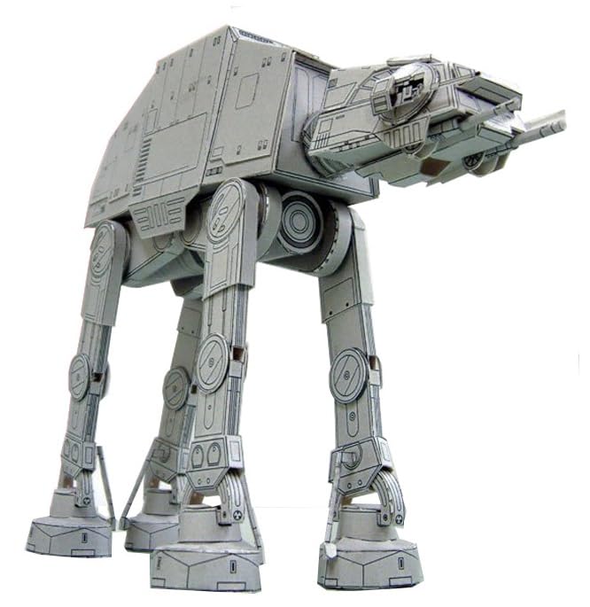 

3D Assembly Model Paper Craft Star Wars (AT-AT)