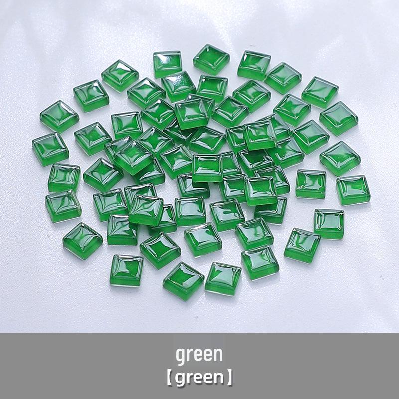 1cm Crystal Glass Colored Stones Mosaic DIY Kit for Kids