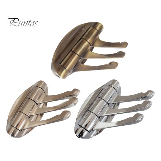 Otočný věšák na kabáty Výkyvné rameno Nástěnný kovový háček na klobouky a deštníky Multifunkční skládací nástěnný háček do ložnice a koupelny Věšák na ručníky