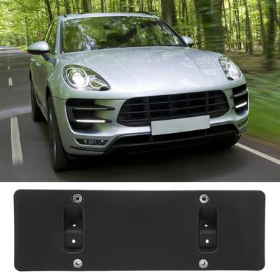 Front License Plate Bracket 95B807287 Bumper License Plate Mount Holder for  95B 2014 To 2018 Front License Plate Bracket