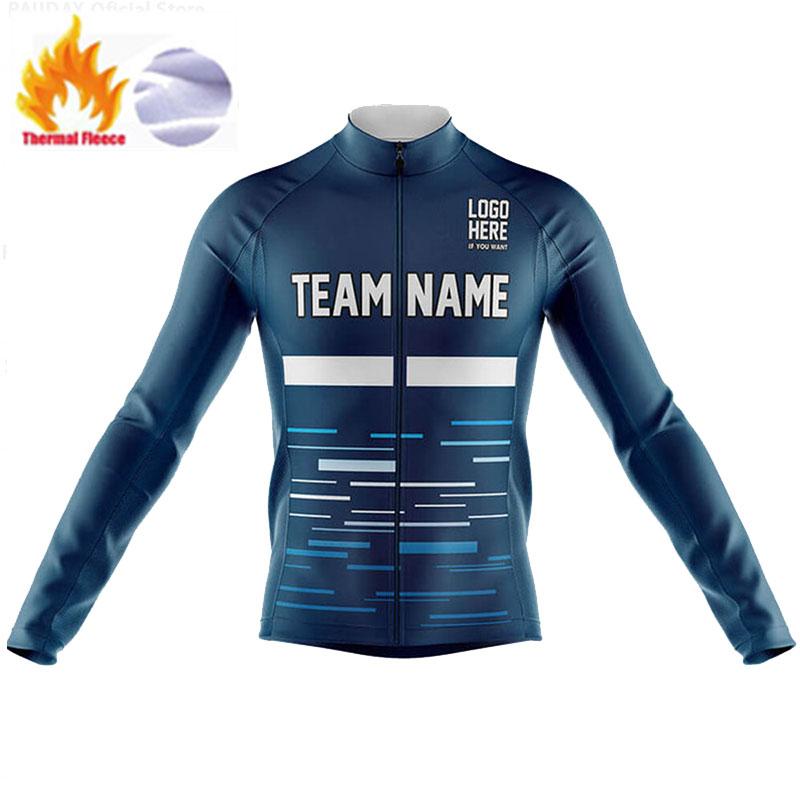 

Personalized Customized Team Winter 2026 Winter Fleece Warm Cycling Suit Set Mountain Bike Warm Cycling Set Long Sleeves Thermal Fleece Bike Clothing 4XL