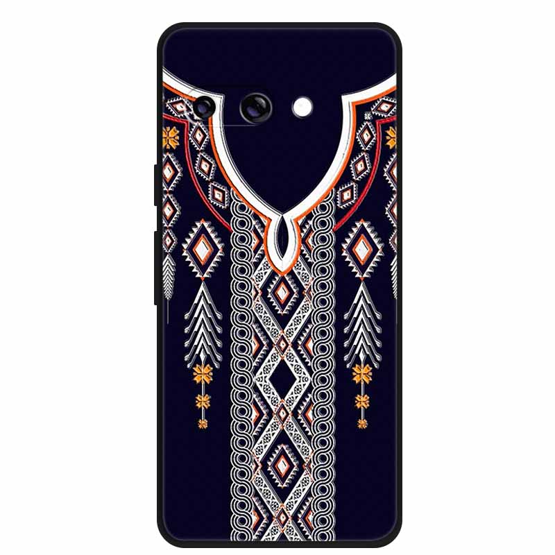 For Google Pixel 9A 5G Case 3D Relief Flower Emboss Soft Silicone various Flower Cartoon Cat Cover For Google Pixel 9a TPU Cases