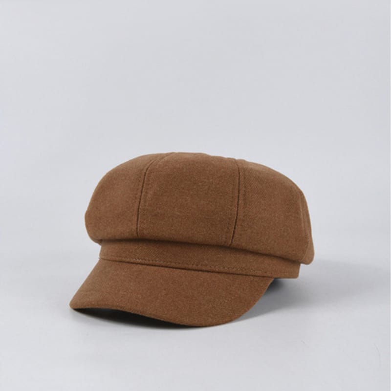 LALA Woolen Bread Hat - Brown