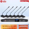 מערכת מיקרופונים דיגיטלית קווית לכנסים HuiDu HD-6610 (גרסת CN)