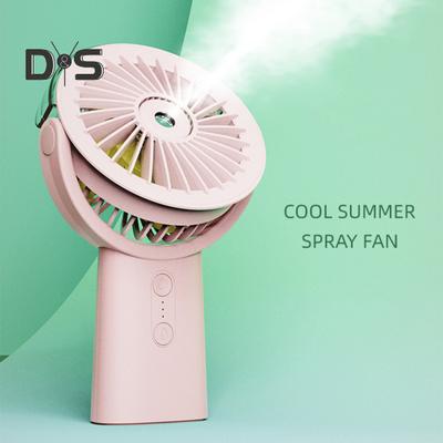 Portable Handheld Misting Fan with 3 Speed Settings Compact Size Portable Rechargeable Indoor Outdoor Water Spray Hand Held Fan