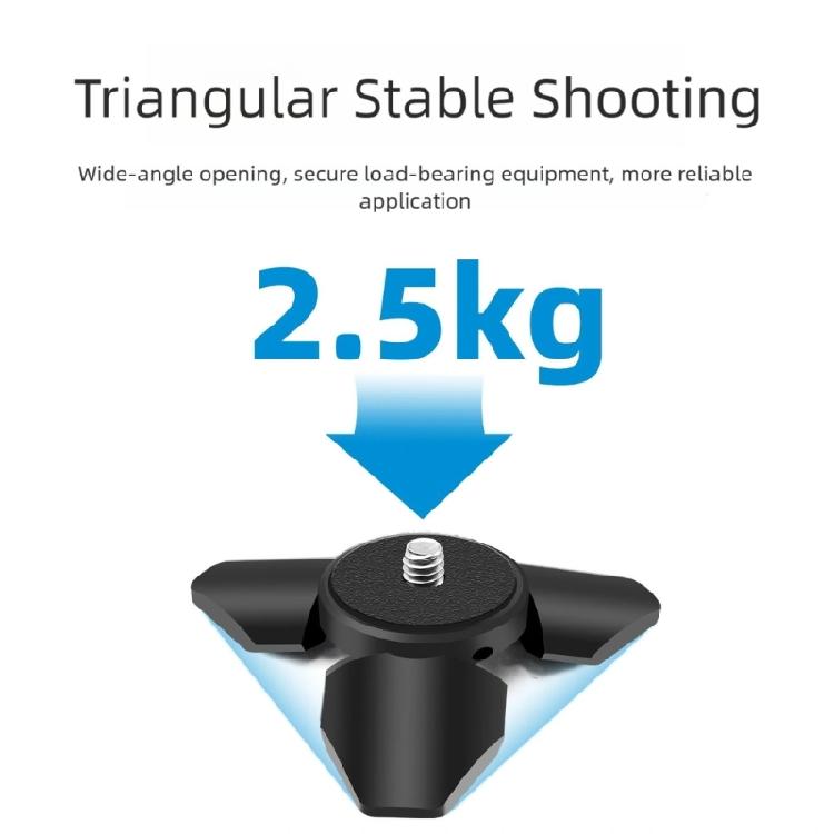 Quick Release Aluminum Alloy Tripod Mount Auto Expanding Universal 1/4Inch Adapter Travel Camera Stand