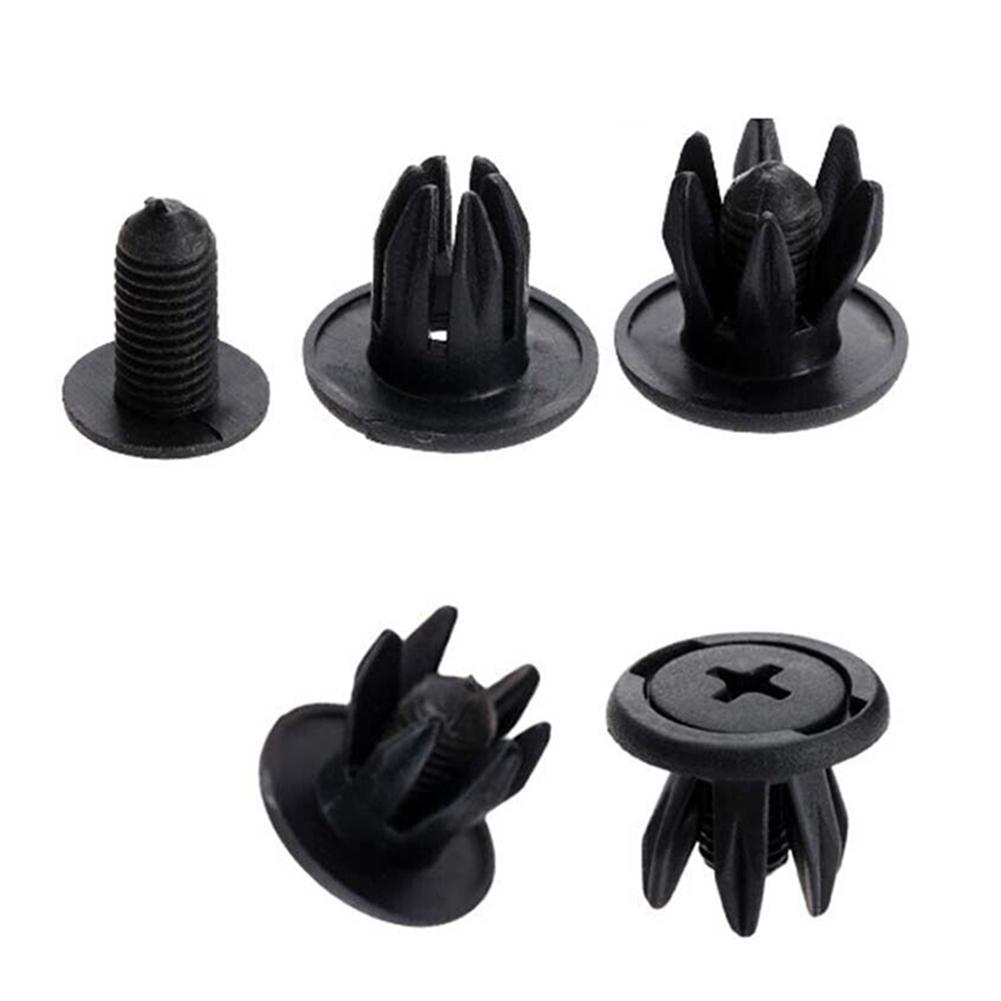 Black Wheel Line Clips Easy To Install Plastic New