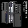 Slim Flip Case Galaxy Z Fold6 With Card Slot Camera Window PU Leather Cover Shockproof Protection