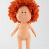 24cm Girls Toy Curly Hair Bean Eye Vinyl Doll Dress Up Dark Skin Mia Potato Dolls Movable Action Figure Body Children Gift Poseable Articulated Scale