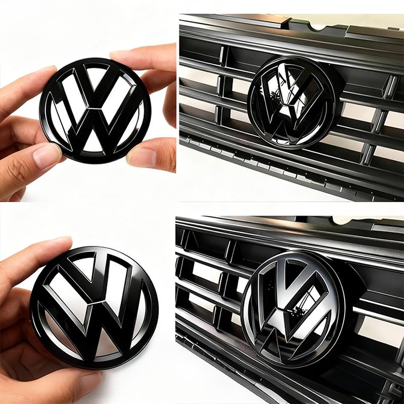 Car Logo Front Grille Rear Trunk Decoration Sticker Accessories For VW GTI Golf MK6 MK7 Polo Passat CC Tiguan T-ROC Jetta Arteon zl2