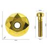 Mountain Bike Dazzle Color Fork Bowl Set Cover Headset Handlebar Cover Cover With Screws