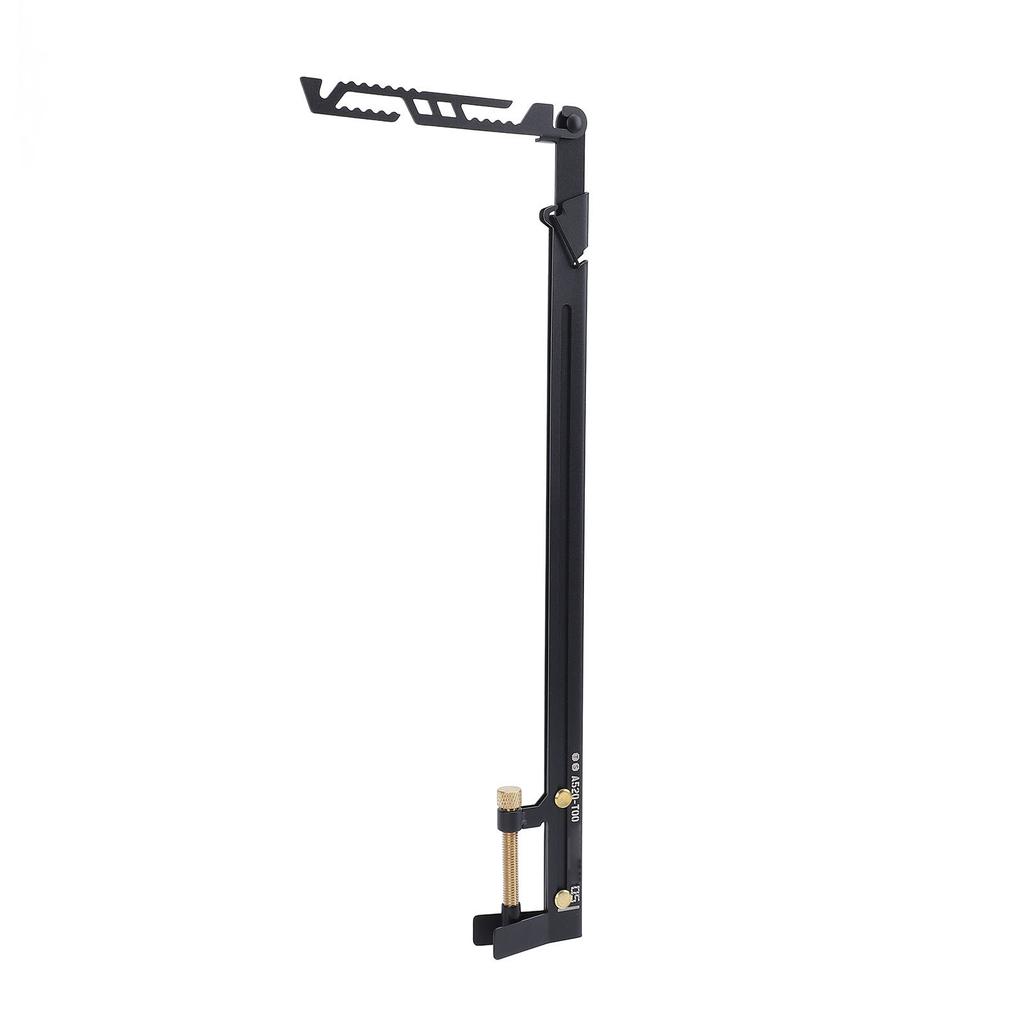 Camping Lantern Stand Hanging Pole 1.5kg Load Bearing Stainless Steel Telescopic Lantern Stand for 0‑28mm Thickness