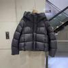 Womens Short Hooded Puffer Jacket Loose Fit Thick Warm Winter Cotton Coat Solid Color