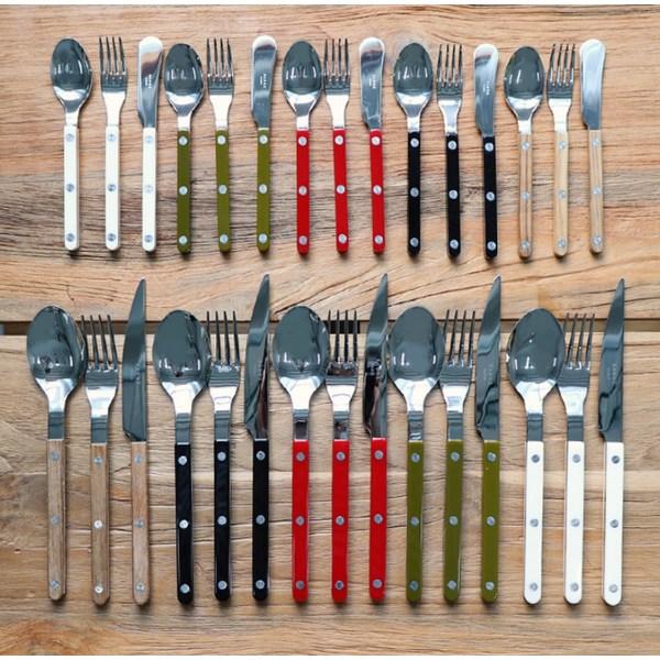 Saber Bistro Shiny Butter Spreader 16cm, Ivory, 1 piece, Korean popular tableware