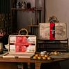 Mid-Autumn Festival Handwoven Bamboo Mooncake Gift Basket