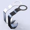 Motorcycle Helmet Hook Rack Cycling Equipment Rack Stable Load-bearing Wall Mount Hanger for Helmets Hats Bags Keys