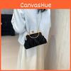 Vintage French Style Evening Bag 2024 Summer New Crossbody Bag Street Fashion Pu Shell Shape