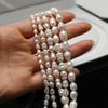 1String, White Artificial Pearl Beads for Jewelry Making DIY Necklace Bracelet Anklet Accessories, Holiday Gifts Wedding Birthday Party Crafts 18cm