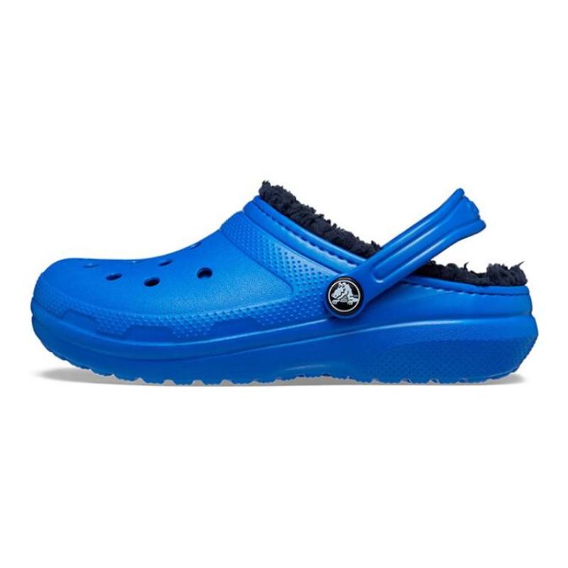 Crocs Comfortable Non-Slip Shock-Absorbing Children's Sandals Thunderbolt Blue Children's Model