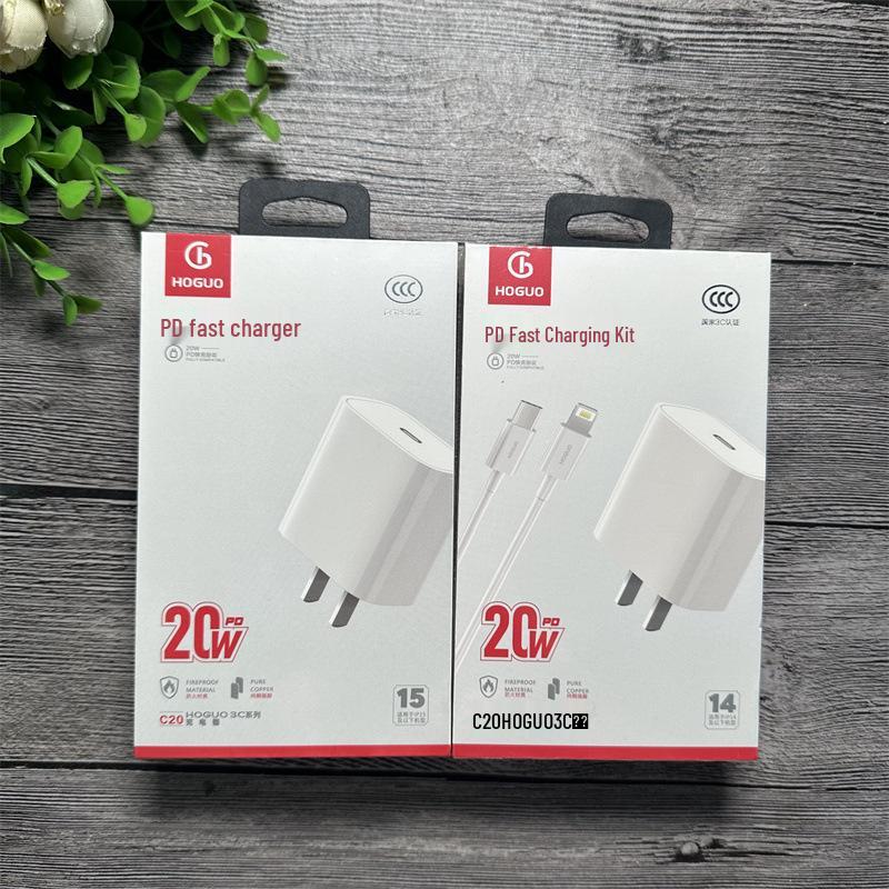 Red Fruit C20 Single Head 20W PD Fast Charger for Apple